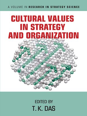cover image of Cultural Values in Strategy and Organization
